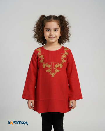 GIRLS KHADDAR KURTI