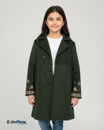 GIRLS WOOL COAT