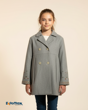 GIRLS WOOL COAT